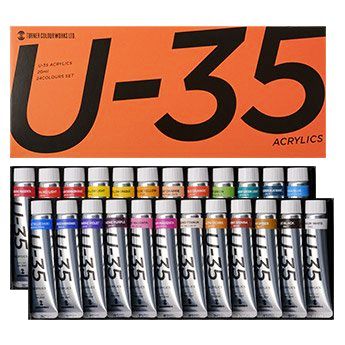 U-35 アクリリックス 【20ml】 24色セット