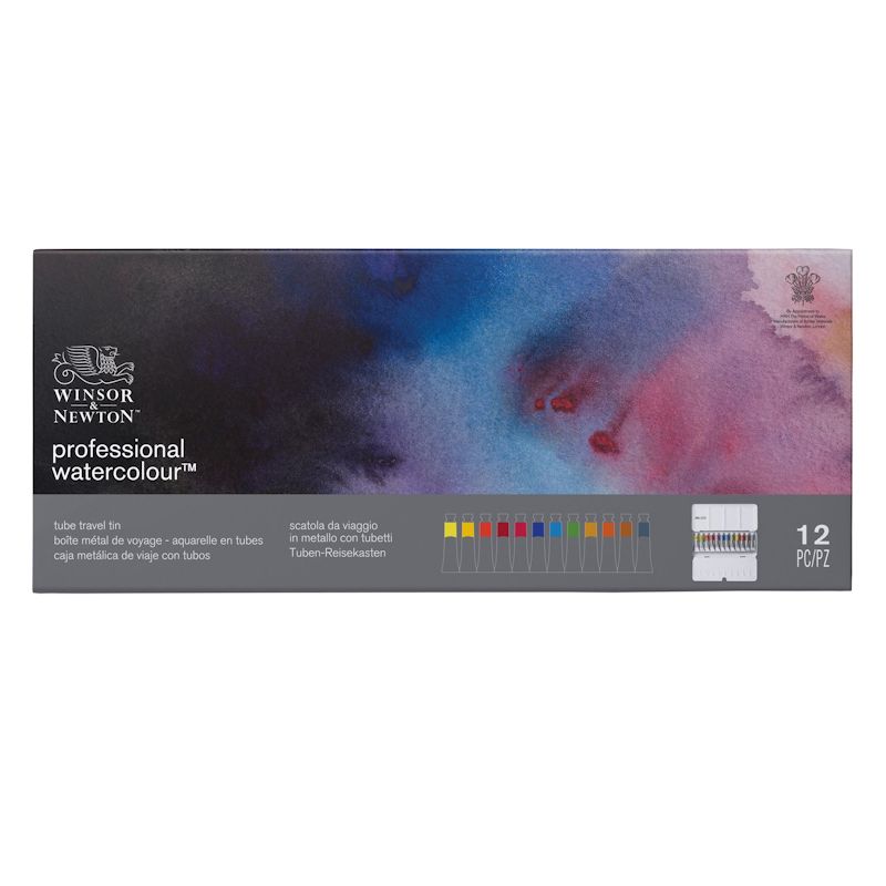 W&N プロフェッショナルウォーターカラー 5ml 12色トラベルセット