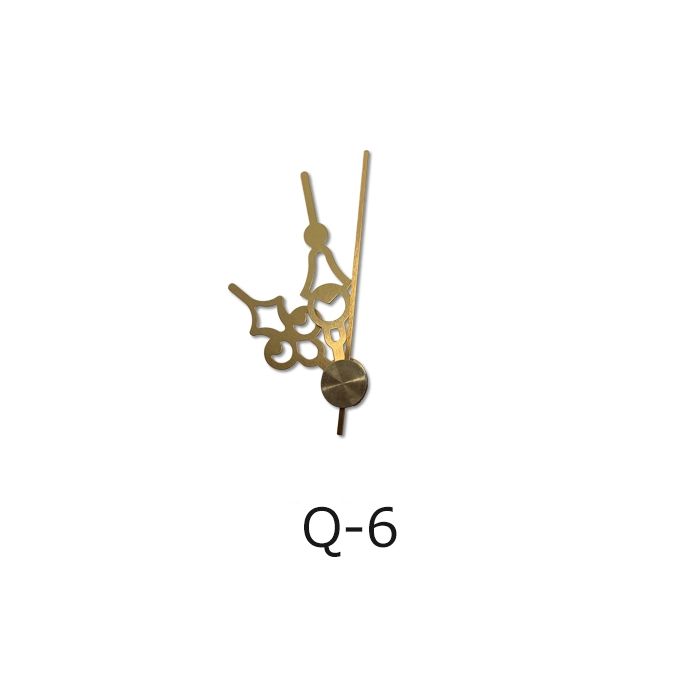 時計針 Q-6N型 唐草小・金