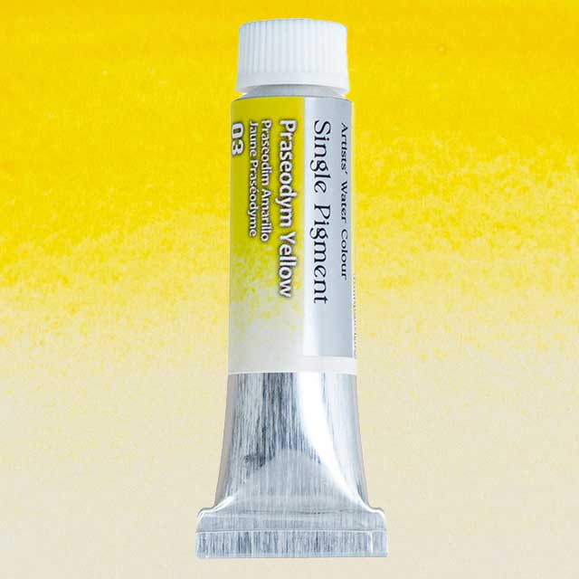 シングルピグメント透明水彩絵具 10ml G-03 プラセオジムイエロー