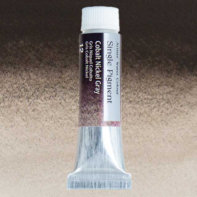 シングルピグメント透明水彩絵具 10ml G-12 コバルトニッケルグレー