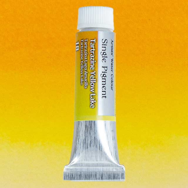シングルピグメント透明水彩絵具 10ml S-18 タートライジンイエローレーキ