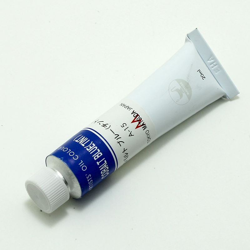 マツダ専門家用油絵具 コバルトブルー(チント) (6号)