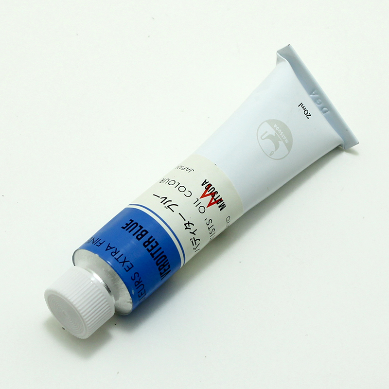 マツダ専門家用油絵具 バヂターブルー (6号)
