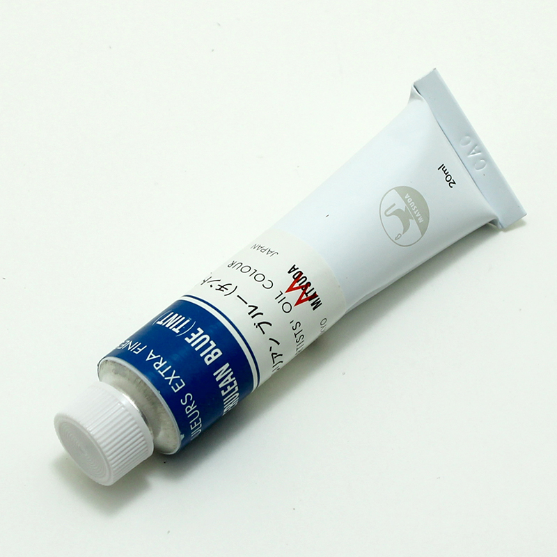 マツダ専門家用油絵具 セルリアンブルー(チント) (6号)
