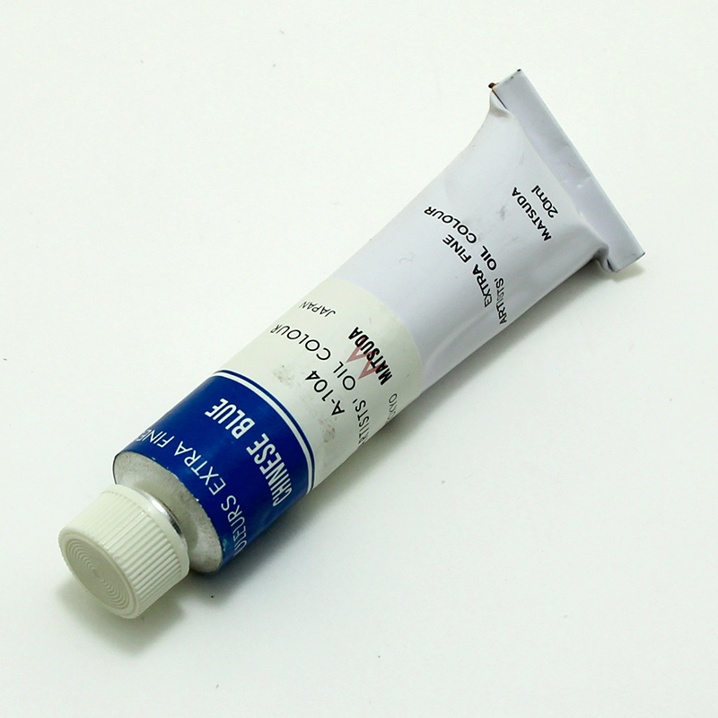 マツダ専門家用油絵具 チャイニーズブルー (6号)