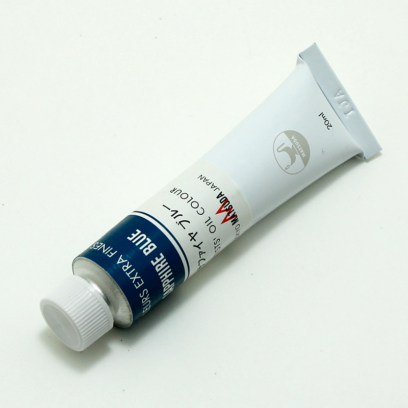 マツダ専門家用油絵具 サファイヤブルー (6号)