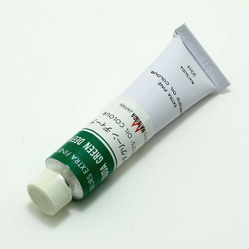 マツダ専門家用油絵具 マツダグリーンディープ (6号)