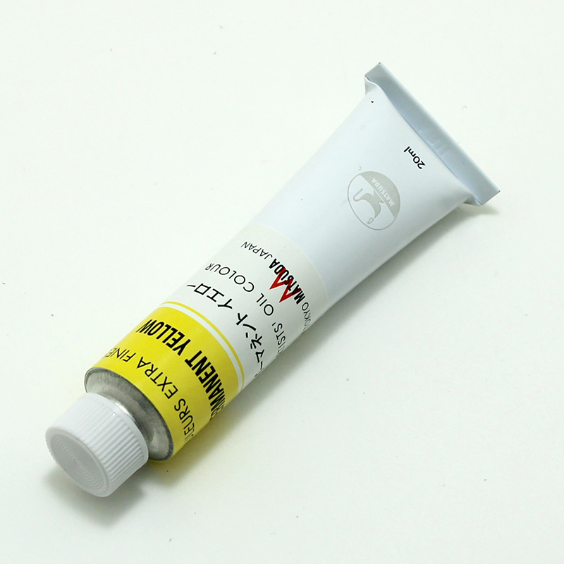マツダ専門家用油絵具 パーマネントイエロー (6号)