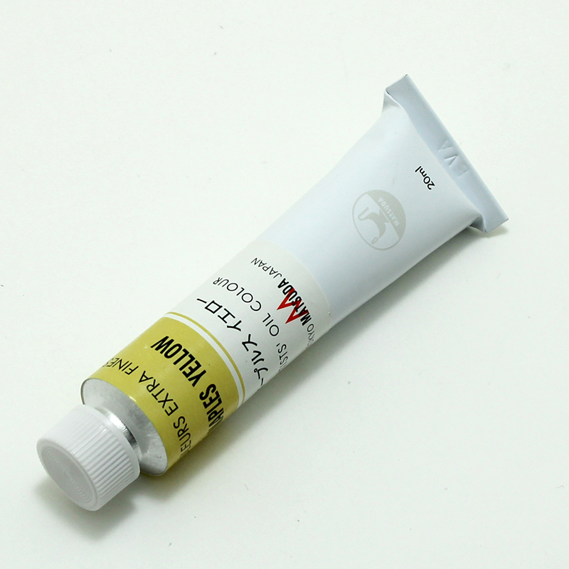 マツダ専門家用油絵具 ネープルスイエロー (6号)