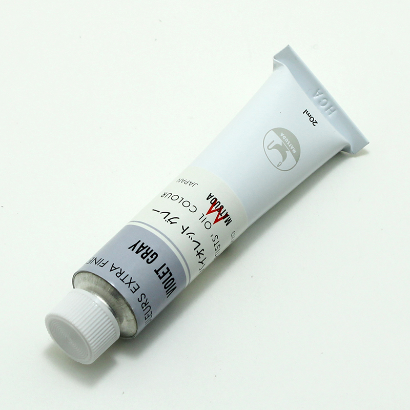 マツダ専門家用油絵具 バイオレットグレー (6号)