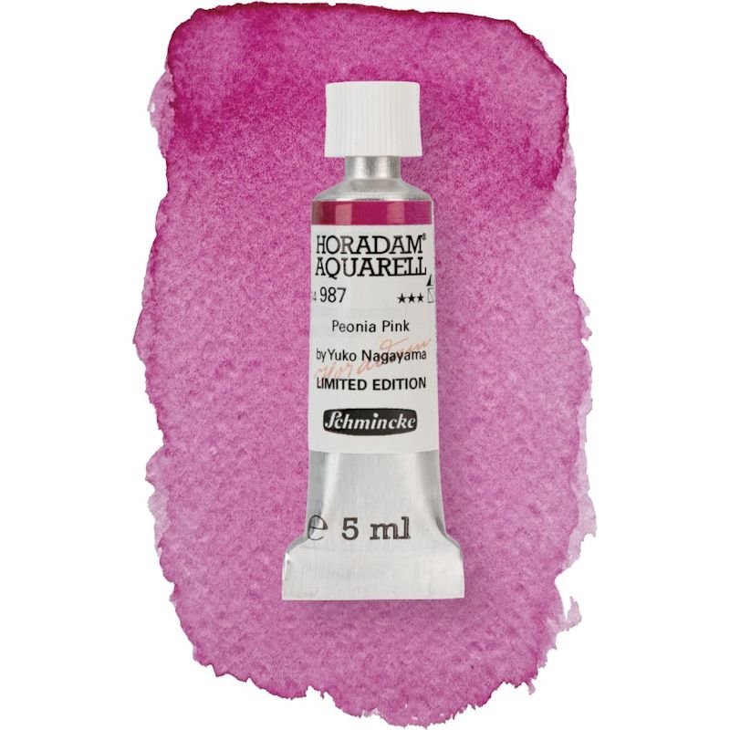 ホラダム水彩絵具 987 ペオニアピンク (5ml)