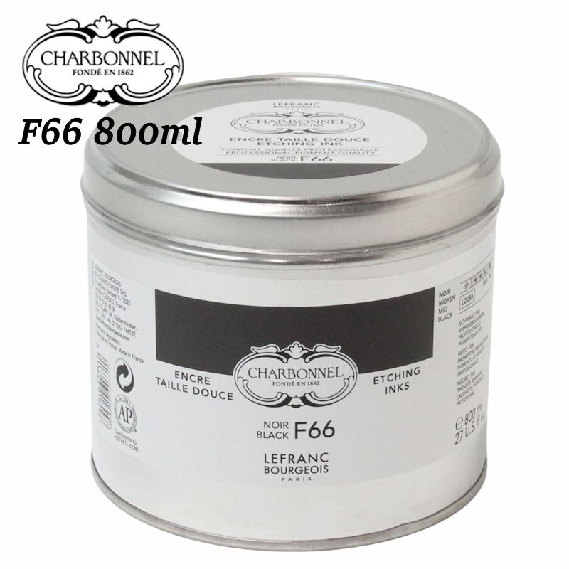 シャルボネール凹版黒インク F66 800ml