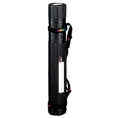 アジャスターケース 丸型 ブラック 90φ×590〜930mm ショルダーバンド付 BS90K