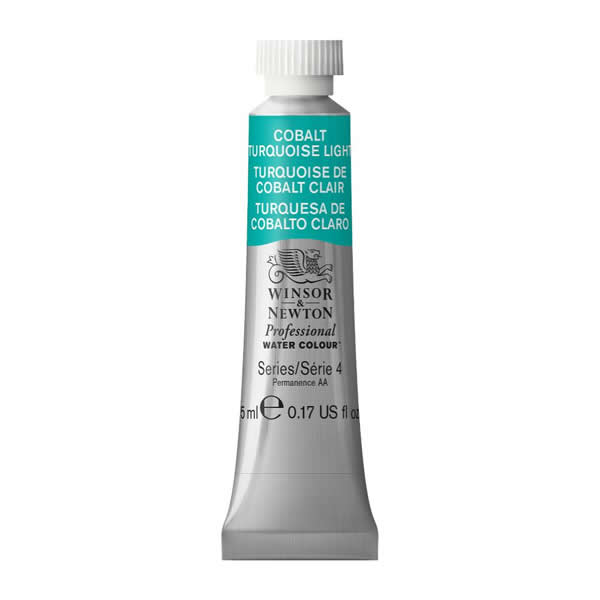 ウィンザー&ニュートン水彩絵具 191 コバルトターコイズライト (5ml)