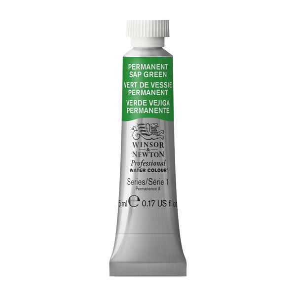 ウィンザー&ニュートン水彩絵具 503 パーマネントサップグリーン (5ml)