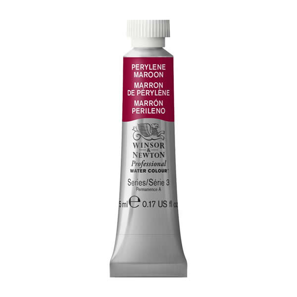 ウィンザー&ニュートン水彩絵具 507 ペリレーンマルーン (5ml)