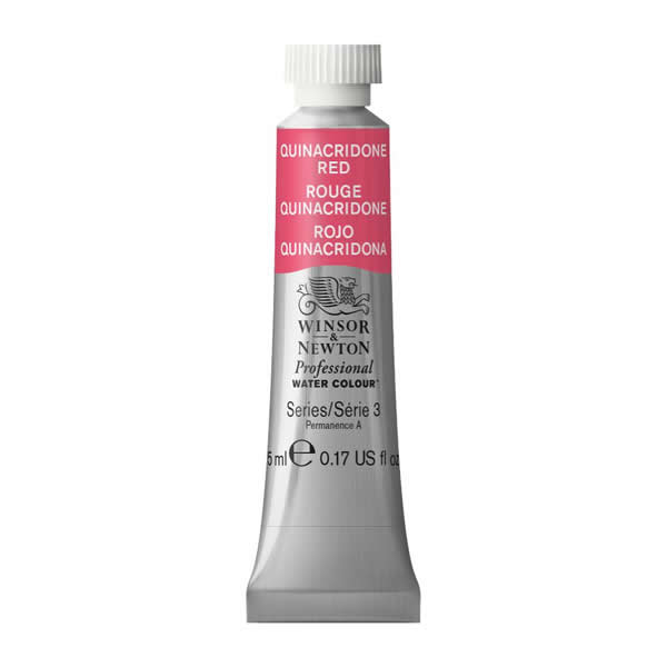 ウィンザー&ニュートン水彩絵具 548 キナクリドンレッド (5ml)