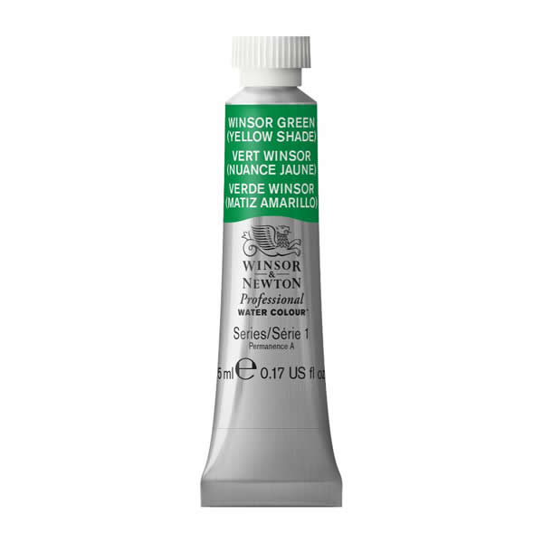 ウィンザー&ニュートン水彩絵具 721 ウィンザーグリーンイエローシェード (5ml)