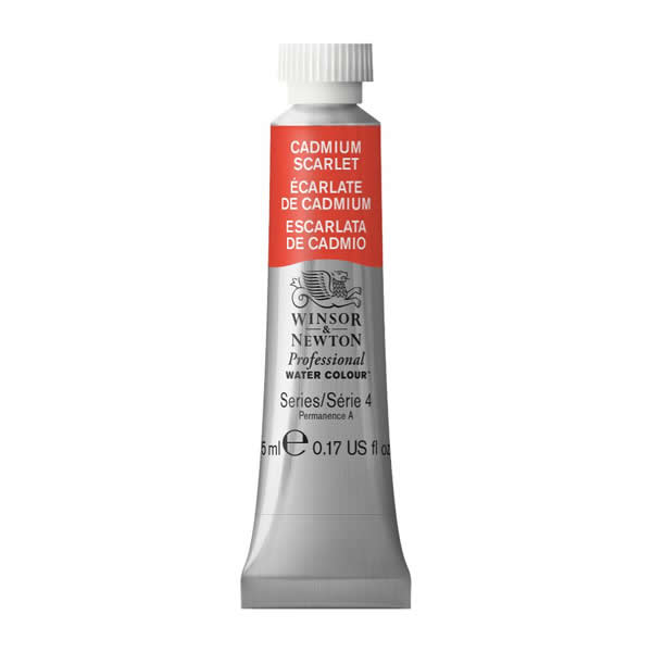 ウィンザー&ニュートン水彩絵具 106 カドミウムスカーレット (5ml)