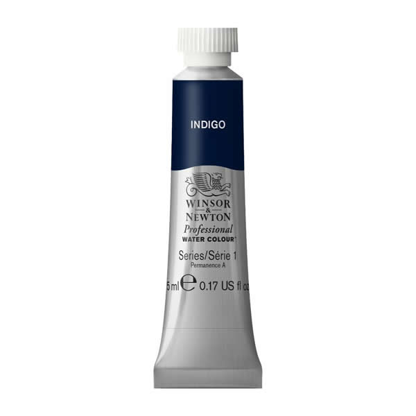 ウィンザー&ニュートン水彩絵具 322 インディゴ (5ml)