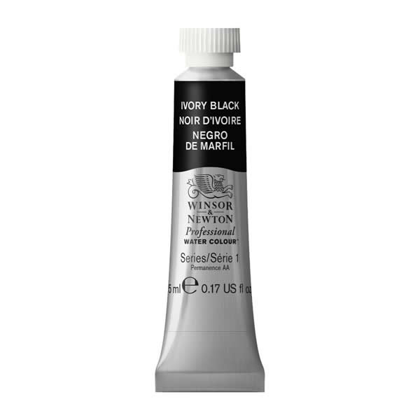 ウィンザー&ニュートン水彩絵具 331 アイボリーブラック (5ml)