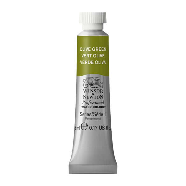 ウィンザー&ニュートン水彩絵具 447 オリーブグリーン (5ml)