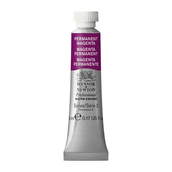 ウィンザー&ニュートン水彩絵具 489 パーマネントマゼンタ (5ml)