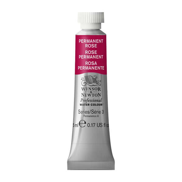 ウィンザー&ニュートン水彩絵具 502 パーマネントローズ (5ml)
