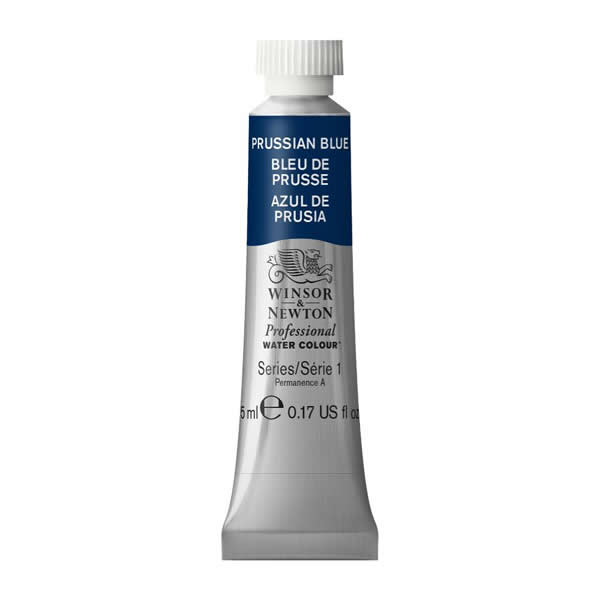 ウィンザー&ニュートン水彩絵具 538 プルシアンブルー (5ml)