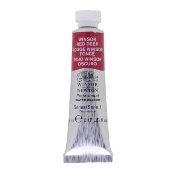 ウィンザー&ニュートン水彩絵具 725 ウィンザーレッドディープ (5ml)