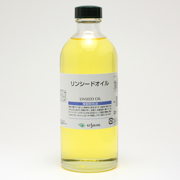 クサカベ画用液 リンシードオイル 250ml