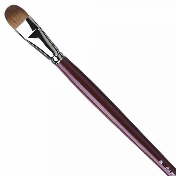 【輸入品】 ダヴィンチ油彩筆 レッドセーブル 1815 (フィルバート)