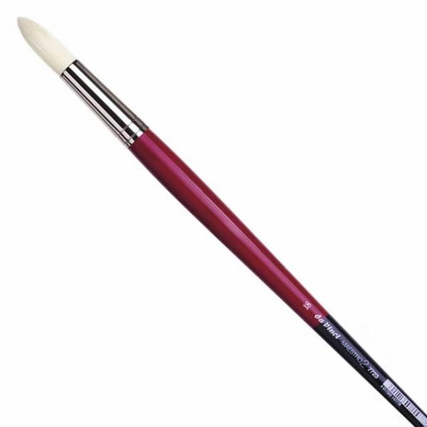 【廃番/メーカー在庫限り】ダヴィンチ MAESTRO2油彩筆 豚毛 7723 (ラウンド)