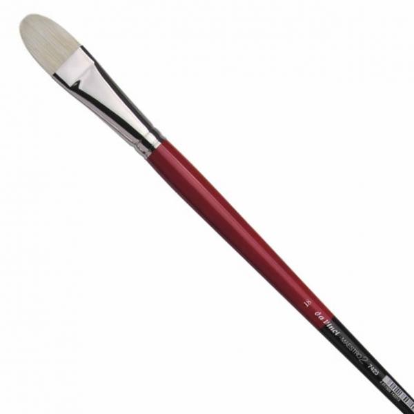 【廃番/メーカー在庫限り】 ダヴィンチ MAESTRO2油彩筆 豚毛 7423 (フィルバート)