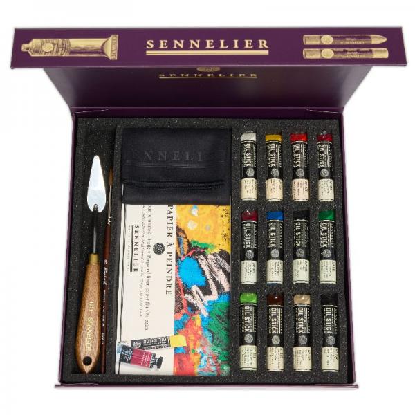 【予約受付中:後払・代引不可】セヌリエ　ミニオイルスティック12ml×12色　ギフトボックスセット