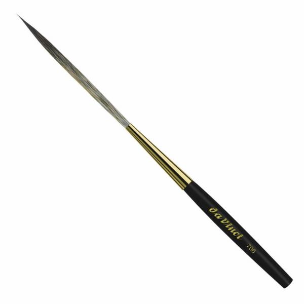 【輸入品】 ダヴィンチ水彩筆 ナイロン 706 ダガー No.8