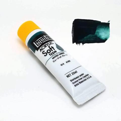 リキテックス ソフト 183 ミューテッドグリーン (6号,20ml)