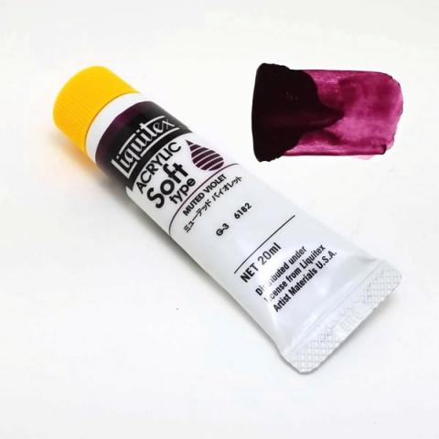 リキテックス ソフト 182 ミューテッドバイオレット (6号,20ml)