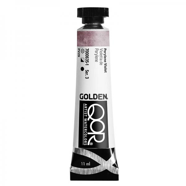 QoR コア透明水彩絵具11ml 635 ペリレンバイオレット