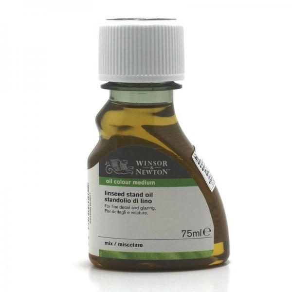 ウィンザー&ニュートン画用液 リンシード・スタンドオイル (75ml)