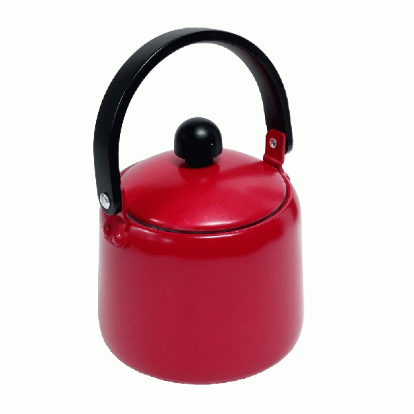 ホルベイン アルミカラー筆洗器 赤