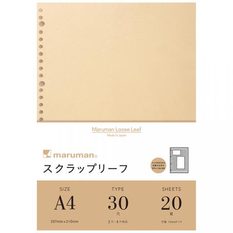 マルマン スクラップリーフ 15mmドット罫