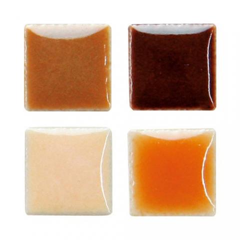 セラミック・アートモザイコ ブラウンミックス 200g
