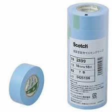 3M 建築塗装用マスキングテープ 18m巻 No.2899