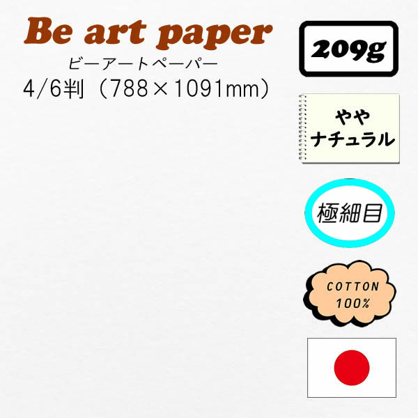 Be アートペーパー(ビーアートペーパー)極細目