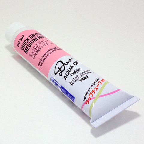 水可溶性油絵具DUO専用画用液 DU567 クイックドライングメディウムマット (20号110ml)