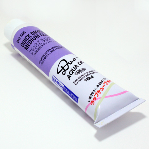 水可溶性油絵具DUO専用画用液 DU566 クイックドライングメディウムグロス (20号110ml)