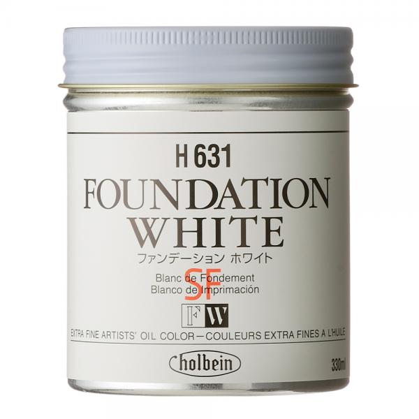 ホルベイン油絵具 H631 ファンデーション ホワイト 330ml
