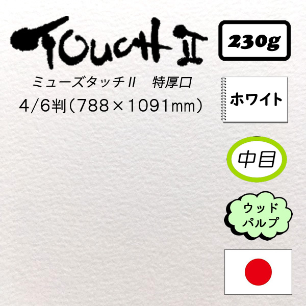 タッチ2 特厚口 〈230g〉